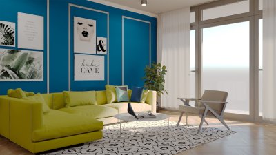 Waarom indigo de nieuwe neutraal is in je interieur